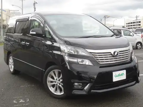 カタログ画像：ヴェルファイア （VELLFIRE） ３．５Ｚ プラチナムセレクション 2009年6月 DBA-GGH20W 3500cc ブラック 燃費9.5km / l メイン（その他）