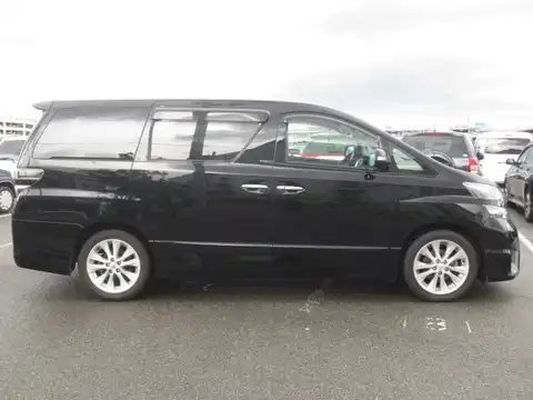 カタログ画像：ヴェルファイア （VELLFIRE） ３．５Ｚ プラチナムセレクション 2009年6月 DBA-GGH20W 3500cc ブラック 燃費9.5km / l 外装