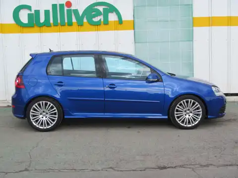 カタログ画像：ゴルフ （GOLF） Ｒ３２ 2006年2月 GH-1KBUBF 3200cc ディープブルーパールエフェクト 燃費10.2km / l 外装