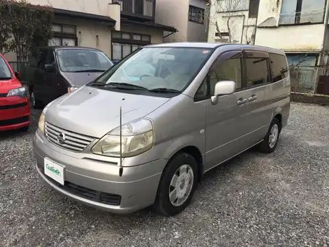 カタログ画像：セレナ （SERENA） Ｖ－Ｇナビパッケージ 2004年4月 CBA-TC24 2000cc ダイヤモンドシルバー（Ｍ） 燃費12.2km / l 外装