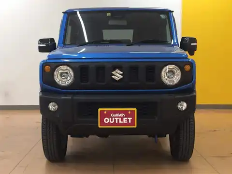 カタログ画像：ジムニー （JIMNY） ＸＣ 2018年7月 3BA-JB64W 660cc ブリスクブルーメタリック 燃費16.2km / l フロント