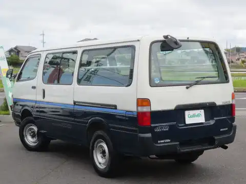 カタログ画像：ハイエースバン （HIACE VAN） ＤＸ 1993年8月 U-LH123V 2800cc ホワイト バック