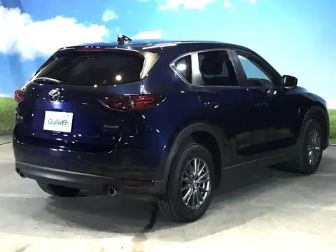 カタログ画像：ＣＸ－５ （CX-5） ２０Ｓ スマートエディション 2020年5月 6BA-KFEP 2000cc ディープクリスタルブルーマイカ 燃費14.6km / l バック