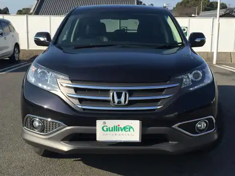 カタログ画像：ＣＲ－Ｖ （CR-V） ２０Ｇ 2014年7月 DBA-RM1 2000cc プレミアムスパークルブラック・パール 燃費14.4km / l フロント