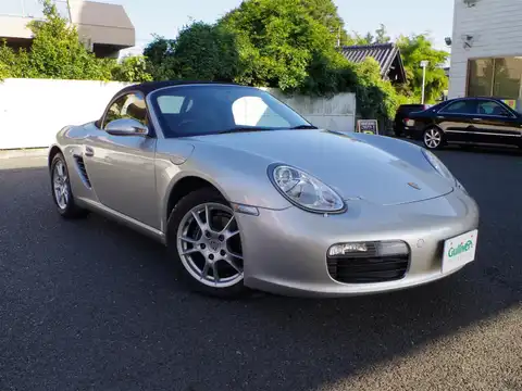 カタログ画像：ボクスター （BOXSTER） ボクスター 2005年8月 GH-98725 2700cc アークティックシルバーメタリックorＧＴシルバーメタリック 燃費9.3km / l メイン（その他）