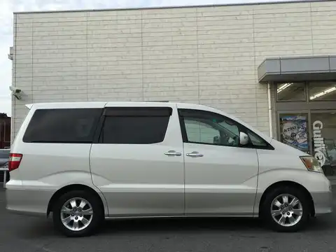 カタログ画像：アルファードＶ （ALPHARD V） ＭＺ Ｇエディション 2004年4月 TA-MNH10W 3000cc ホワイトパールマイカｏｒグレイスブルーパールトーニング（ホワイトパールマイカ／シェルマイカタリック） 燃費8.9km / l 外装