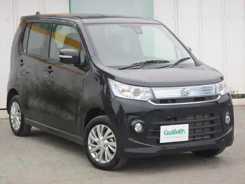 カタログ画像：ワゴンＲスティングレー （WAGON R STINGRAY） Ｘ 2015年8月 DAA-MH44S 660cc ブルーイッシュブラックパール３ 燃費33.0km / l メイン（その他）