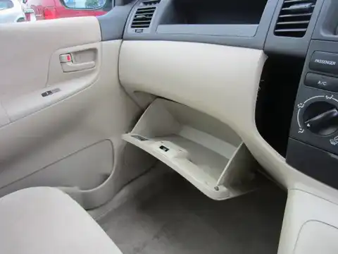 カタログ画像：カローラスパシオ （COROLLA SPACIO） Ｘエクストラセレクション 2004年2月 CBA-NZE121N 1500cc ライトアクアメタリックオパール 燃費16.0km / l 内装