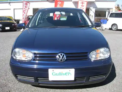 カタログ画像：ゴルフ （GOLF） Ｌ プラス（ＭＭＳ） 2003年8月 GH-1JAZJ 2000cc インディゴブルーパールエフェクト 燃費10.0km / l フロント