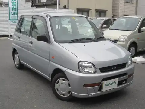 カタログ画像：プレオ （PLEO） ＦＳ スペシャル 2003年5月 TA-RA1 660cc シャイニーシルバー・メタリック 燃費22.0km / l メイン