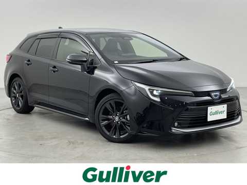 カタログ画像：カローラツーリング （COROLLA TOURING） ハイブリッド Ｘ 2024年4月 6AA-ZWE215W 1800cc アティチュードブラックマイカ 燃費27.8km / l メイン（その他）