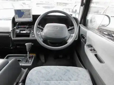 カタログ画像：ハイエースバン （HIACE VAN） スーパーＧＬ 1998年8月 KG-LH172V 3000cc アクアシルバートーニング 内装