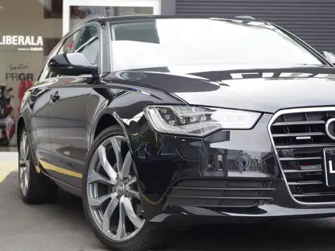 カタログ画像：Ａ６アバント （A6 AVANT） １．８ＴＦＳＩ Ｓラインパッケージ 2015年7月 ABA-4GCYG 1800cc ブリリアントブラック 燃費15.4km / l 外装