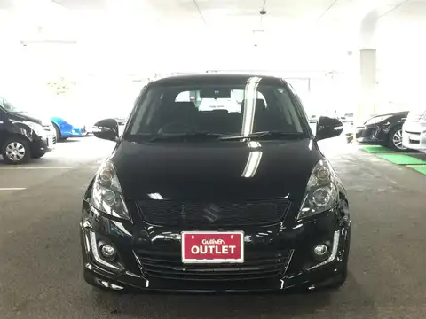 カタログ画像：スイフト （SWIFT） ＲＳ－ＤＪＥ 2014年6月 DBA-ZD72S 1200cc スーパーブラックパール 燃費22.6km / l フロント