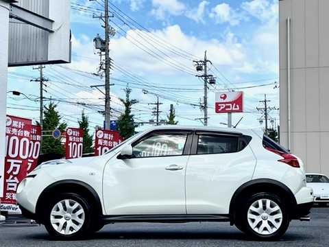 カタログ画像：ジューク （JUKE） １６ＧＴ ＦＯＵＲ 2019年10月 CBA-NF15 1600cc ブリリアントホワイトパール（３Ｐ） 燃費13.4km / l 外装