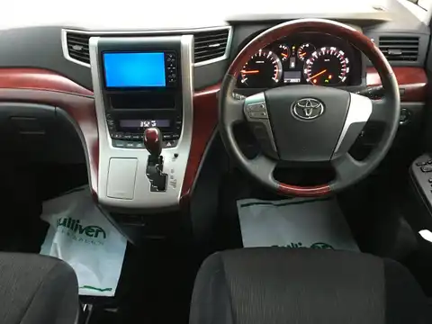 カタログ画像：アルファード （ALPHARD） ２４０Ｓ 2008年8月 DBA-ANH25W 2400cc ゴールドパールクリスタルシャイン 燃費11.4km / l 内装