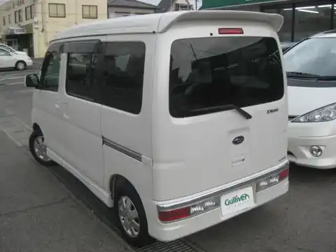 カタログ画像：ディアスワゴン （DIAS WAGON） ＲＳリミテッド 2009年9月 ABA-S331N 660cc パール・ホワイトⅢ 燃費13.4km / l バック