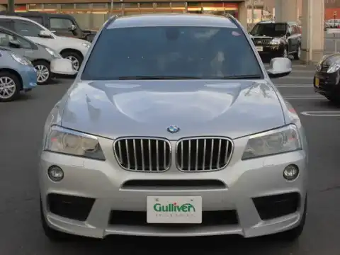 カタログ画像：Ｘ３ （X3） ｘＤｒｉｖｅ ２０ｄ ブルーパフォーマンス Ｍスポーツパッケージ 2012年9月 LDA-WY20 2000cc 燃費18.6km / l フロント