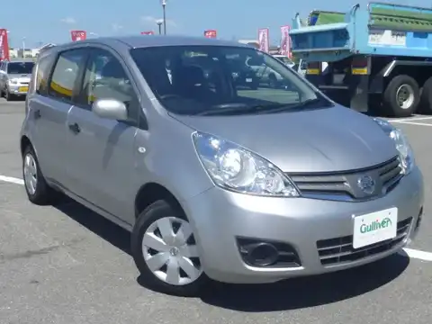 カタログ画像：ノート （NOTE） １５Ｘ ＦＯＵＲ Ｆパッケージ 2009年4月 DBA-NE11 1500cc ダイヤモンドシルバー（Ｍ） 燃費16.0km / l メイン（その他）