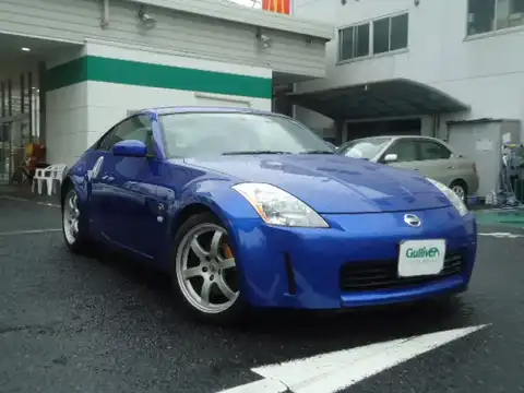 カタログ画像：フェアレディＺ （FAIRLADY Z） バージョンＳ 2004年9月 CBA-Z33 3500cc モンテレーブルー（ＣＰＭ） 燃費9.7km / l メイン（その他）