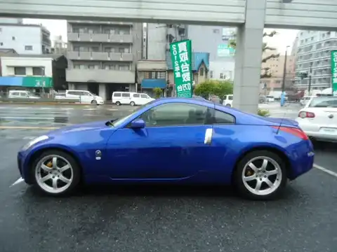 カタログ画像：フェアレディＺ （FAIRLADY Z） バージョンＳ 2004年9月 CBA-Z33 3500cc モンテレーブルー（ＣＰＭ） 燃費9.7km / l 外装