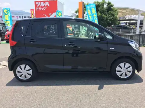 カタログ画像：ｅＫワゴン （EK WAGON） Ｍ ｅ－アシスト 2016年7月 DBA-B11W 660cc ブラックマイカ 燃費25.8km / l 外装