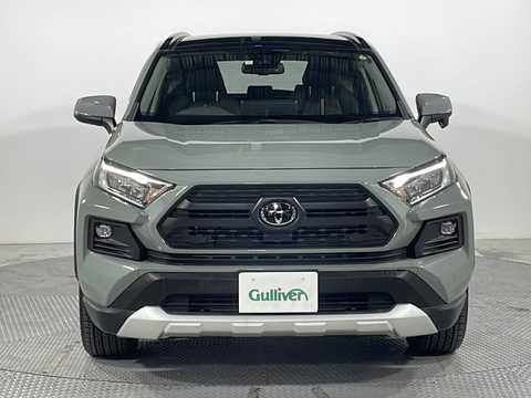 カタログ画像：ＲＡＶ４ （RAV4） アドベンチャー 2024年12月 6BA-MXAA54 2000cc アッシュグレーメタリック×アーバンカーキ 燃費15.2km / l フロント