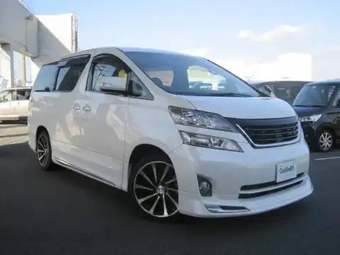 カタログ画像：ヴェルファイア （VELLFIRE） ３．５Ｖ サイドリフトアップシート装着車 2008年5月 DBA-GGH20W 3500cc ホワイトパールクリスタルシャイン 燃費9.5km / l メイン（その他）