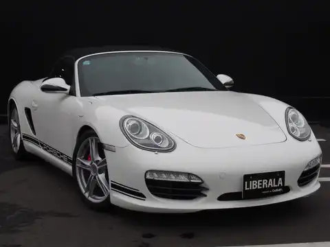 カタログ画像：ボクスター （BOXSTER） ボクスターＳ 2008年12月 ABA-987MA121 3400cc キャララホワイト 燃費9.8km / l 外装