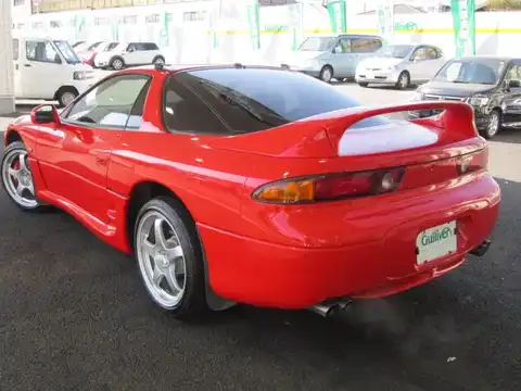 カタログ画像：ＧＴＯ （GTO） ＧＴＯ ツインターボＭＲ 1997年8月 E-Z15A 3000cc パッションレッド バック