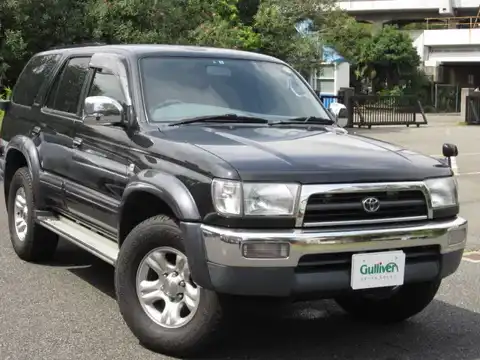 カタログ画像：ハイラックスサーフ （HILUX SURF） ＳＳＲ－Ｖリミテッド ワイドボデー 1998年1月 E-RZN185W 2700cc ダークブルーマイカメタリックトーニングＧ 燃費8.5km / l メイン（その他）