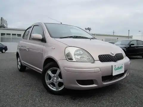 カタログ画像：ヴィッツ （VITZ） Ｕ Ｄパッケージ ビューティフルセレクション 2002年4月 TA-NCP10 1300cc ペールローズメタリックオパール 燃費18.0km / l メイン（その他）