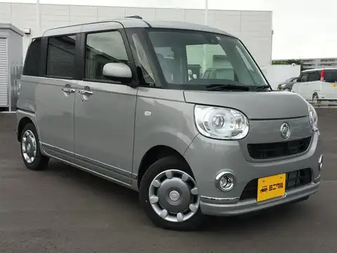 カタログ画像：ムーヴキャンバス （MOVE CANBUS） Ｇメイクアップ ＳＡⅡ 2016年9月 DBA-LA800S 660cc スムースグレーマイカメタリック 燃費28.6km / l メイン（その他）