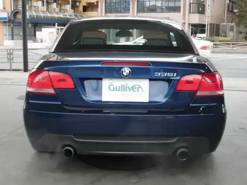 カタログ画像：３シリーズ （3 SERIES） ３３５ｉカブリオレ Ｍスポーツパッケージ 2008年1月 ABA-WL35 3000cc 燃費8.7km / l バック