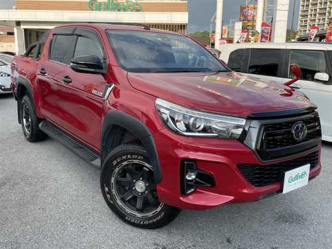 カタログ画像：ハイラックス （HILUX） Ｚ ブラックラリーエディション 2018年12月 QDF-GUN125 2400cc クリムゾンスパークレッドメタリック 燃費11.8km / l メイン