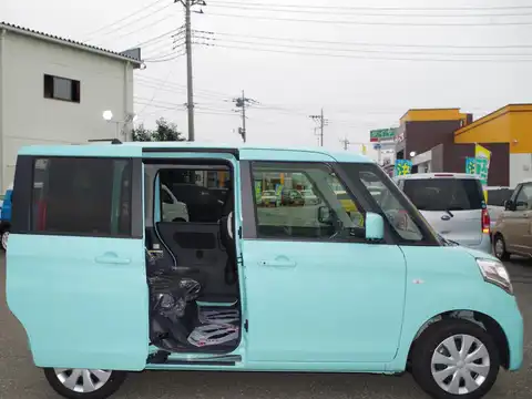 カタログ画像：スペーシア （SPACIA） Ｇリミテッド 2015年12月 DAA-MK42S 660cc フレンチミントパールメタリック 燃費32.0km / l 外装