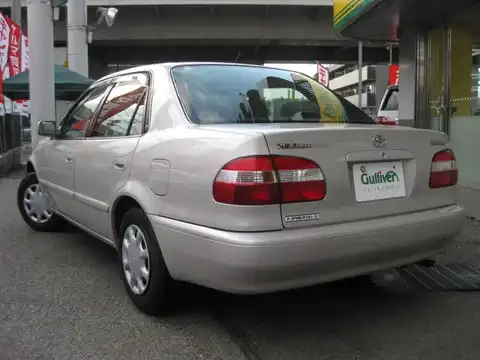 カタログ画像：カローラ （COROLLA） ＸＥサルーン 1997年4月 KD-CE110 2000cc ウォームグレーパールメタリック バック