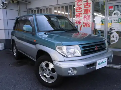 カタログ画像：パジェロイオ （PAJERO IO） ＺＲ－Ｓ 1999年8月 GF-H76W 1800cc セーラムグリーン（Ｐ）／ハミルトンシルバー（Ｍ）・２トーン メイン（その他）