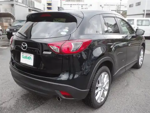 カタログ画像：ＣＸ－５ （CX-5） ２５Ｓ ２０１３ アニバーサリー 2013年10月 DBA-KE5FW 2500cc ジェットブラックマイカ バック