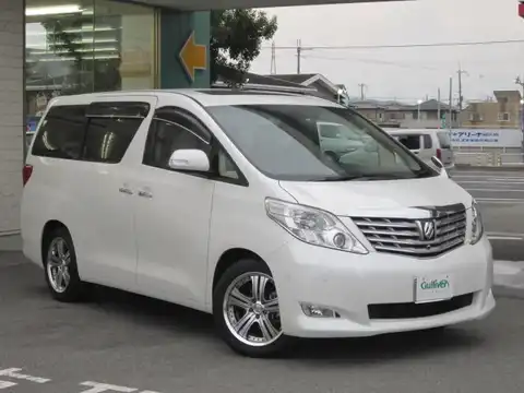 カタログ画像：アルファード （ALPHARD） ３５０Ｇ Ｌパッケージ 2008年5月 DBA-GGH25W 3500cc ホワイトパールクリスタルシャイン 燃費9.1km / l メイン（その他）