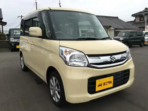 カタログ画像：スペーシア （SPACIA） Ｔ 2015年8月 DAA-MK42S 660cc シフォンアイボリーメタリック 燃費26.8km / l メイン（その他）