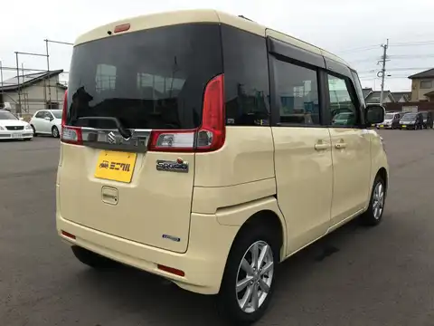 カタログ画像：スペーシア （SPACIA） Ｔ 2015年8月 DAA-MK42S 660cc シフォンアイボリーメタリック 燃費26.8km / l 外装