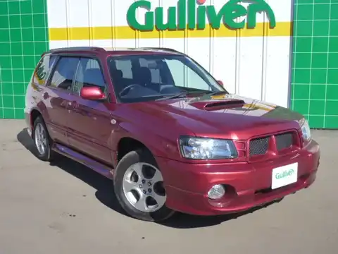 カタログ画像：フォレスター （FORESTER） ＸＴ 2002年2月 TA-SG5 2000cc コアレッドメタリック 燃費13.0km / l メイン（その他）