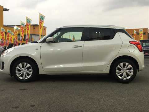 カタログ画像：スイフト （SWIFT） ハイブリッドＭＬ セーフティパッケージ装着車 2017年1月 DAA-ZD53S 1200cc ピュアホワイトパール 燃費25.4km / l 外装