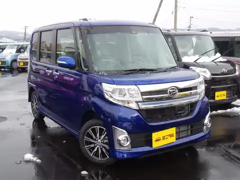 カタログ画像：タント （TANTO） カスタムＸ トップエディションＳＡⅡ 2015年5月 DBA-LA610S 660cc ディープブルークリスタルマイカ 燃費25.8km / l メイン（その他）