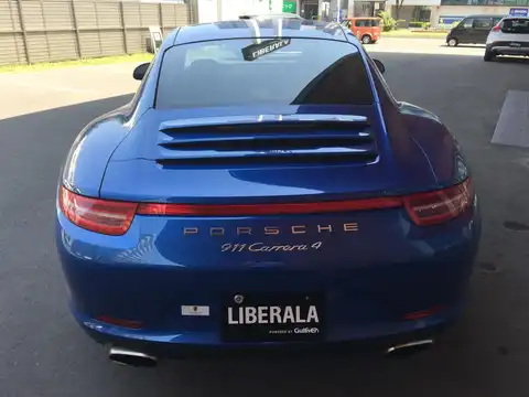 カタログ画像：９１１ （911） ９１１カレラ４ 2015年7月 ABA-991MA104 3400cc サファイアブルーメタリック バック