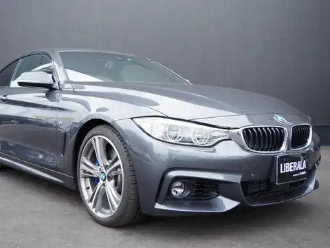 カタログ画像：４シリーズ （4 SERIES） ４３５ｉクーペ Ｍスポーツ 2014年11月 DBA-3R30 3000cc ミネラル・グレー（メタリック・カラー） 燃費12.7km / l フロント