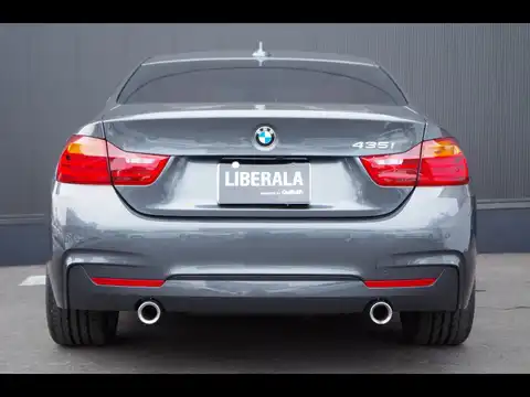 カタログ画像：４シリーズ （4 SERIES） ４３５ｉクーペ Ｍスポーツ 2014年11月 DBA-3R30 3000cc ミネラル・グレー（メタリック・カラー） 燃費12.7km / l バック