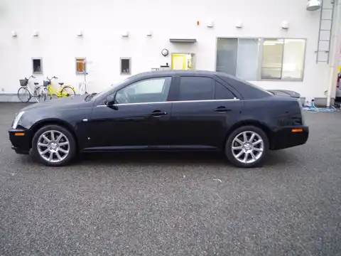 カタログ画像：キャデラックＳＴＳ （CADILLAC STS） ４．６Ｌ ＡＷＤ 2006年1月 GH-X295E 4600cc セーブルブラックorブラックベリー 燃費6.6km / l 外装