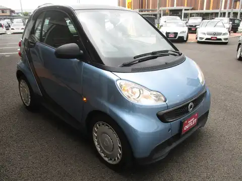 カタログ画像：スマートフォーツークーペ （SMART FORTWO COUPE） ｍｈｄプラス 2013年5月 ABA-451380 1000cc ライトブルーメタリック 燃費22.0km / l メイン（その他）